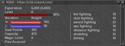 Signature for player Kilbil