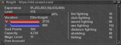 Signature for player Knight